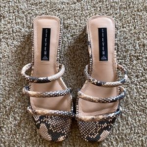 Snake Print Slides | Steve Madden